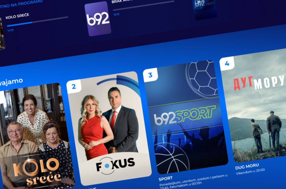 B92.tv – sve na dohvat ruke