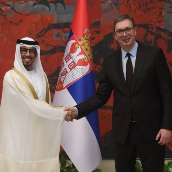 Vučić primio akreditive novog ambasadora UAE: Hvala bin Zajedu, iskrenom prijatelju Srbije FOTO