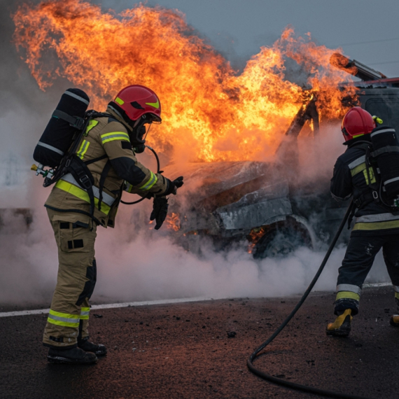 Vatra divlja – zatvoren auto-put