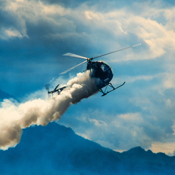 Srušio se vojni helikopter: Odjeknula eksplozija, izbio stravičan požar VIDEO