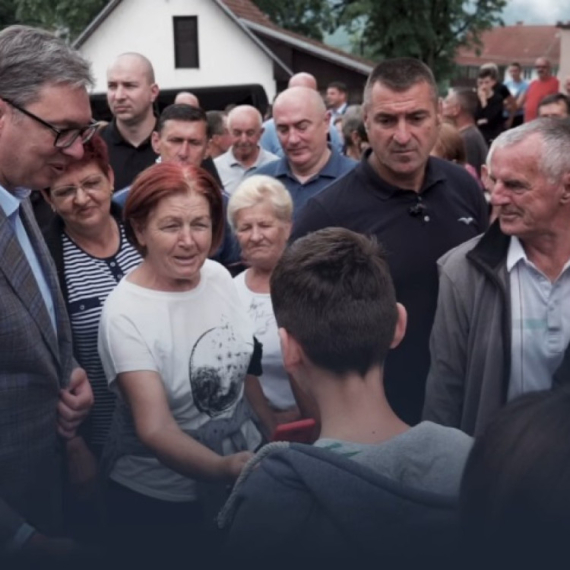 Vučić gave his word, sending a clear message: "We will stand up to all those who want to destroy Serbia" VIDEO