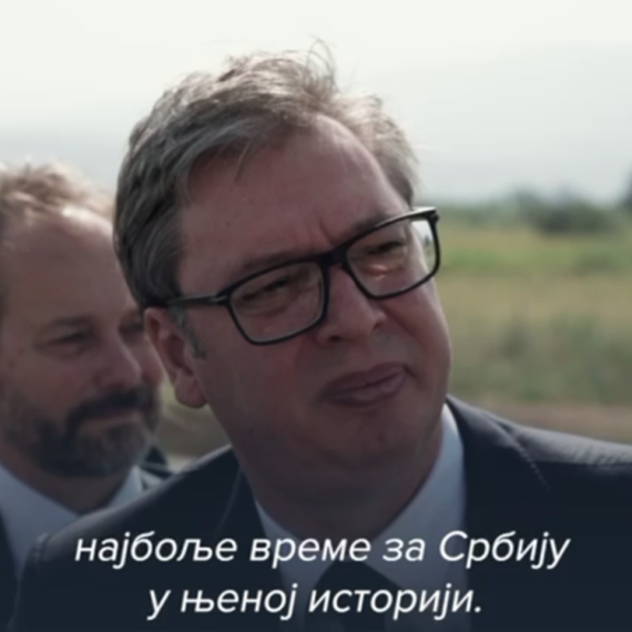 Vučić posted a powerful message: I live for Serbia. Whether someone likes me or not... VIDEO