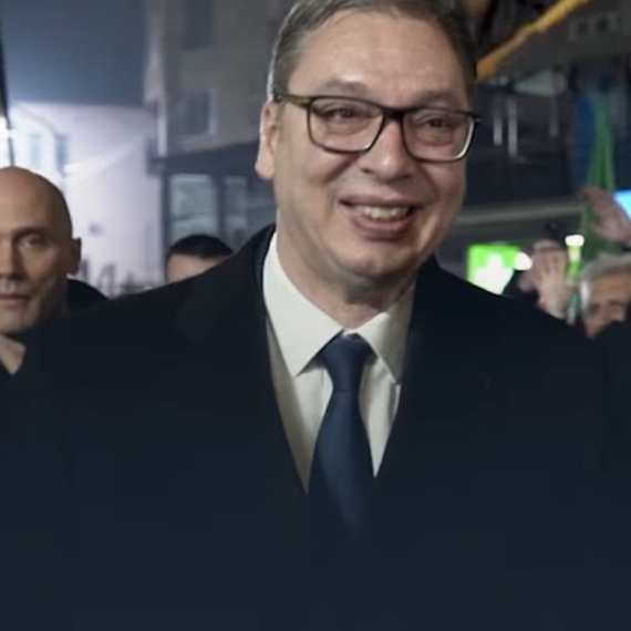 Vučić: Pobediće Srbija VIDEO