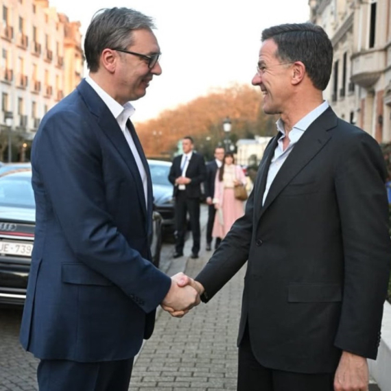 Vučić with Rutte: A successful day; I'm convinced of even better cooperation between Serbia and NATO PHOTO