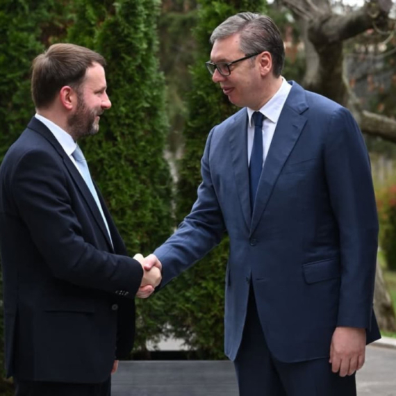 Vučić with Oreshkin: Commitment to strengthening relations between Serbia and Russia PHOTO