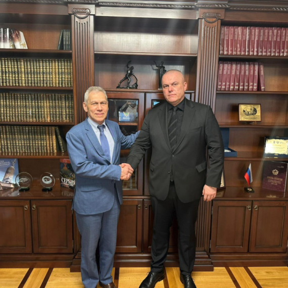 Bocan Harčenko i Dalibor Marković: Jačanje saradnje Jedinstvene Srbije i Jedinstvene Rusije FOTO