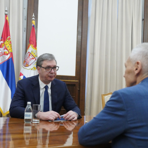 Vučić met with Botsan Kharchenko PHOTO