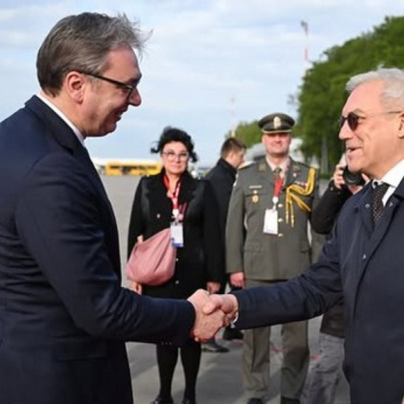 Vučić: Posle mnogo godina, opet u Moskvi; Priređen doček sa gardom FOTO/VIDEO