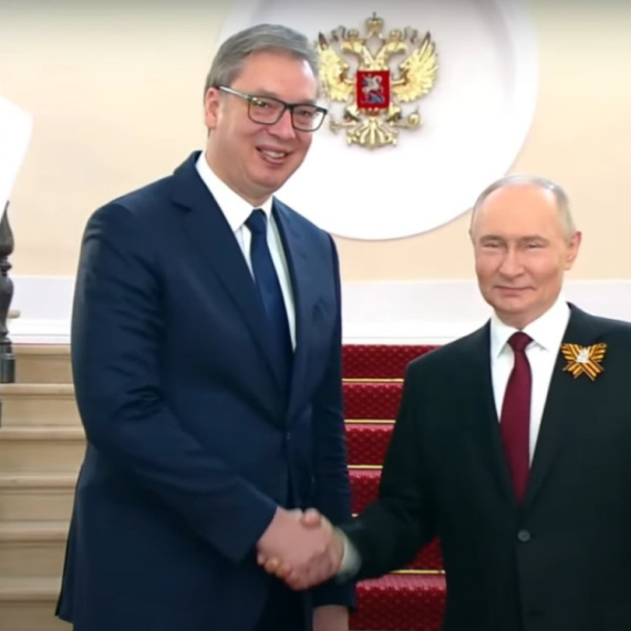 Vučić stigao na Paradu pobede u Moskvi: Rame uz rame sa svetskim liderima; Dočekao ga Putin FOTO/VIDEO