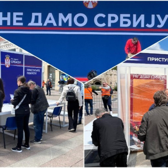 Počinje najveći svenarodni sabor u Nišu; Građani pristupaju Pokretu; "Pristojna Srbija se ne može pobediti"
