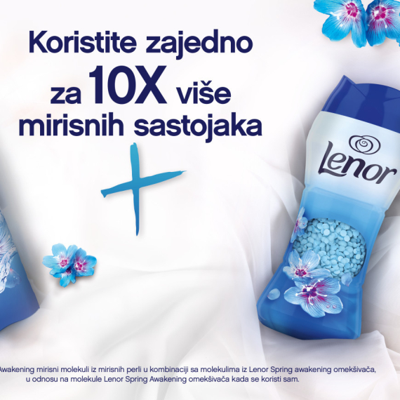 Savršen par za svežinu koja traje ceo dan: Omekšivač i parfemske perlice