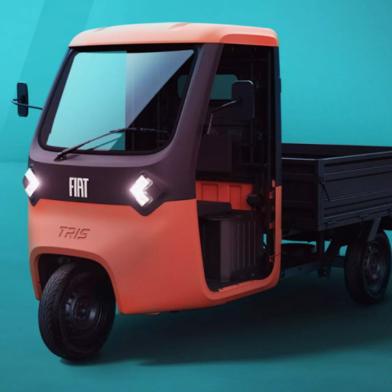 Fiat Tris je električni pikap na tri točka – stiže iz Afrike i nosi pola tone FOTO