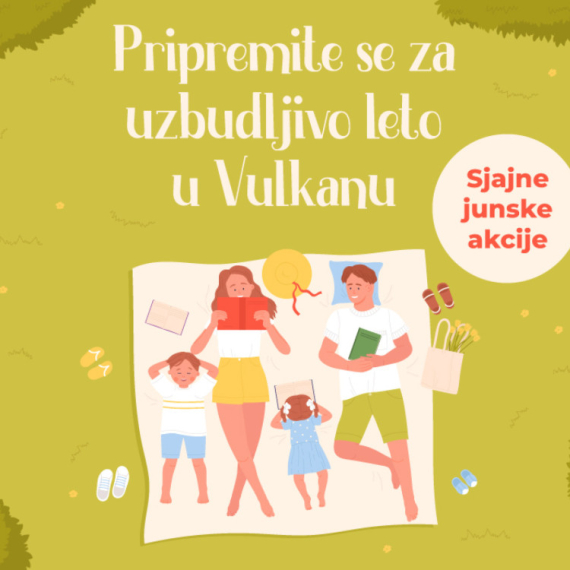 Jun u znaku knjige: "Vulkan izdavaštvo" priprema za vas mesec pun iznenađenja i popusta!
