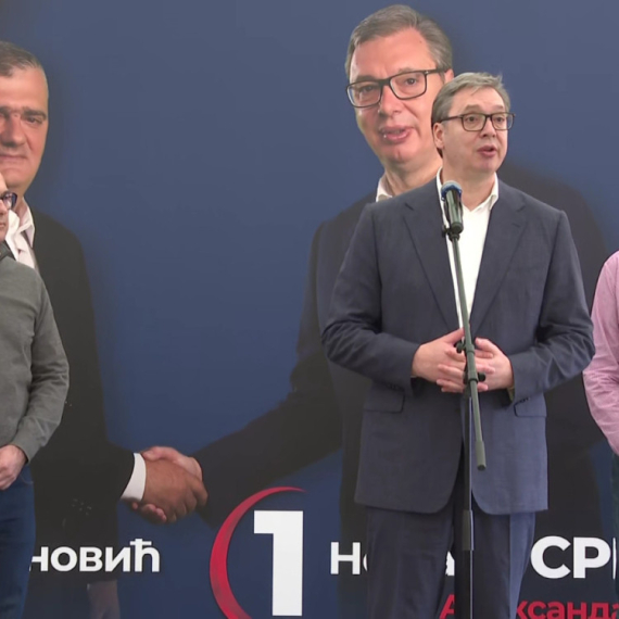 Vučević pozvao Zaječarce da 8. juna glasaju za listu "Ne damo Srbiju-Aleksandar Vučić"