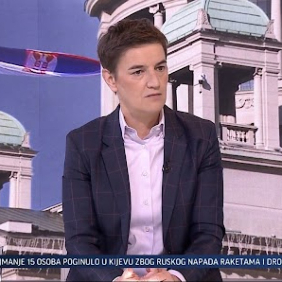 Brnabić za TV Prva: Kuda vodi nasilje blokadera; Da li je to ta lepša Srbija?