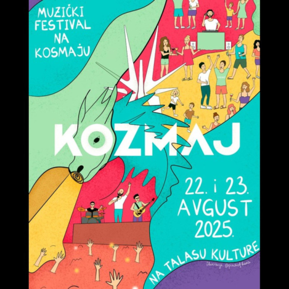 KoZmaj Fest se vraća na Kosmaj 22. i 23. avgusta 2025: Dva dana muzike, kulture i boravka u prirodi