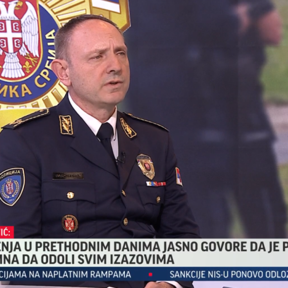 Direktor policije za TV Prva: Garantujemo bezbednost; Spremni smo da reagujemo; Nijedan skup nisu prijavili