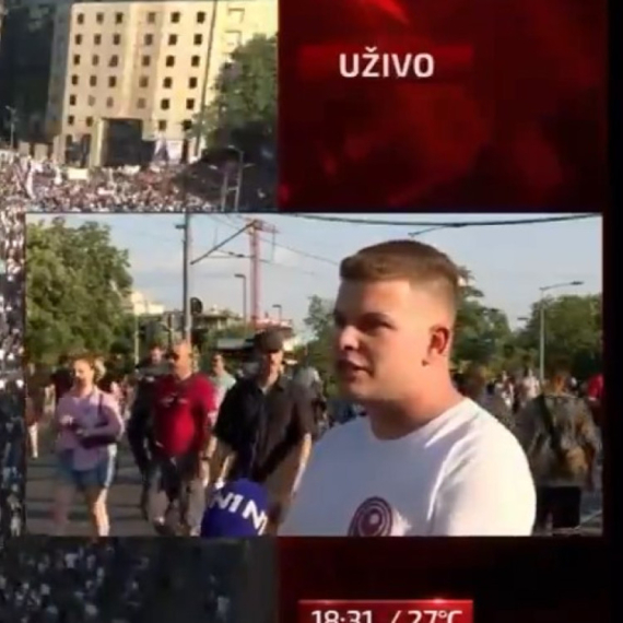 Blokader najavio haos i bezakonje: "Od 21.00 nema nikakve odgovornosti, biće nasilja, biće svega" VIDEO
