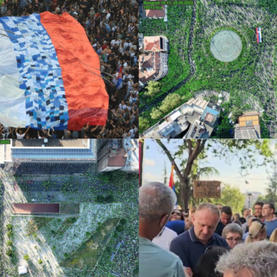 Ilegalni skup blokadera, novi teror; Skandalozno ponašanje; Trube na pesmu "Vidovdan"; Tri puta manje ljudi