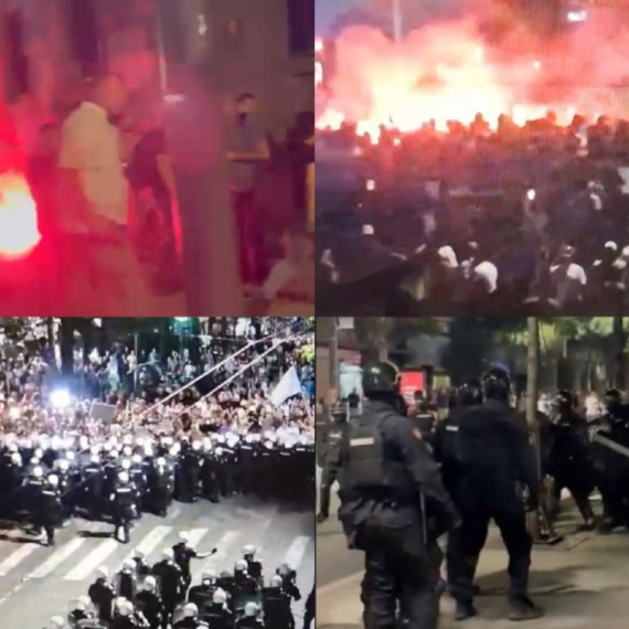 Blokaderi pozvali na potpuno nasilje; Poslednje reči blokadera: "Verujemo u vas, imate zeleno svetlo" VIDEO