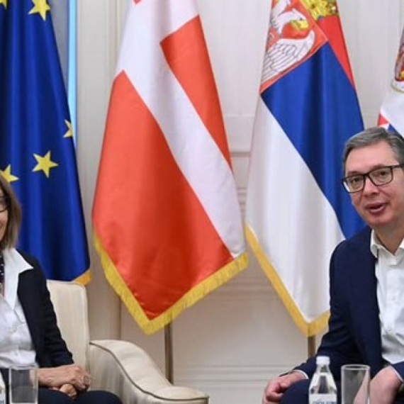 Vučić sa ambasadorkom Danske: Sadržajan razgovor, Srbija ostaje pouzdan partner FOTO