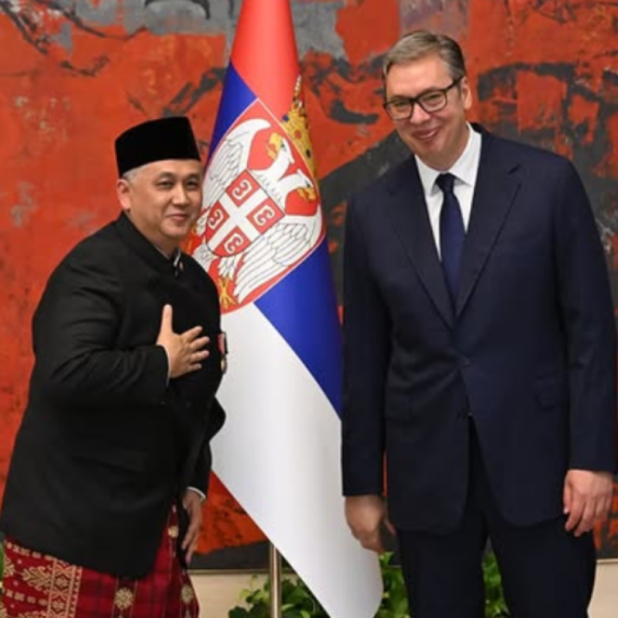 Vučić sa novim ambasadorom Indonezije: Razgovarali smo o daljem jačanju prijateljskih odnosa FOTO