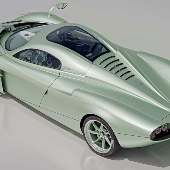 Pagani Codalunga Speedster: Retro remek-delo koje ide 350 na sat FOTO