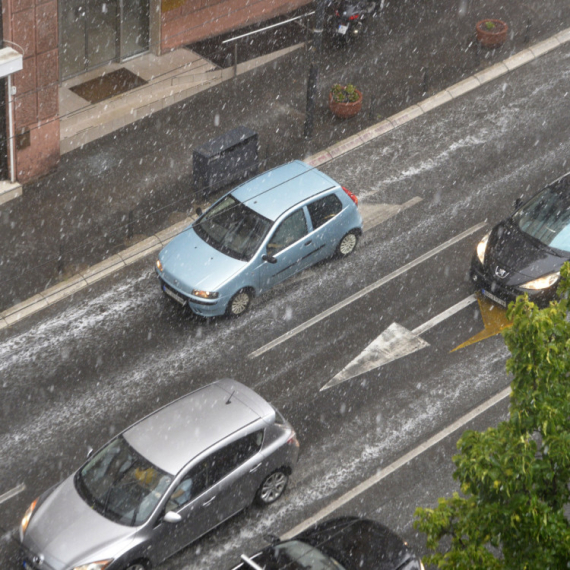 A storm rushes towards Serbia PHOTO/MAP