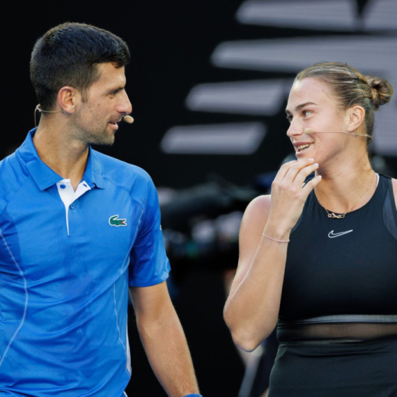 Sabalenka objavila video sa Đokovićem: Izgubila je opkladu, pa je morala ovo da uradi VIDEO