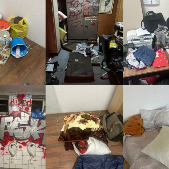 Ovo je pravo lice blokadera; SKC mesec dana otvoren za građane da mogu da vide šta su za sobom ostavili FOTO