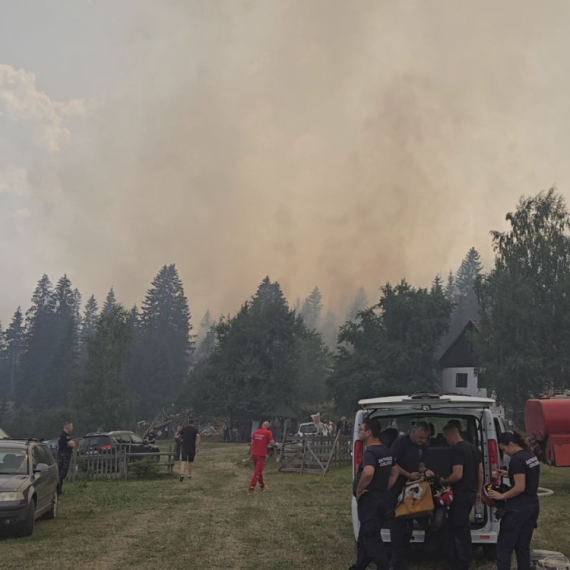 In Prijepolje, the state of emergency is still in force; The fire from Montenegro moved to Serbia (PHOTO)