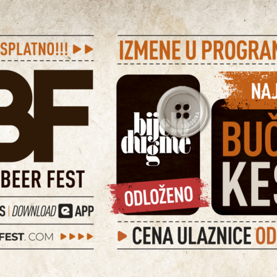 Odložen koncert Bijelog Dugmeta 30. avgust na Belgrade Beer Festu: Ovo je novi datum koncerta