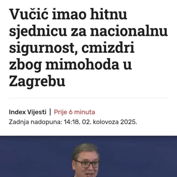 Sramotno pisanje hrvatskog "Indeksa"; Videćete 15. septembra kako izgleda vojska