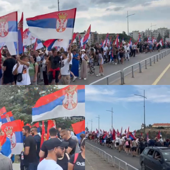 Obeležava se 30 godina od zločinačke "Oluje"; Srbi idu peške iz Novog Sada do Sremskih Karlovaca FOTO/VIDEO