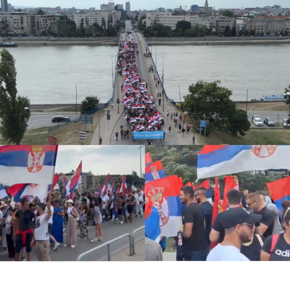 Obeležava se 30 godina od zločinačke "Oluje"; Srbi idu peške iz Novog Sada do Sremskih Karlovaca FOTO/VIDEO