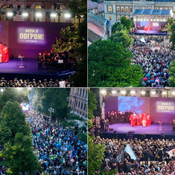 Vučić u Sremskim Karlovcima: Srbin neće da vam bude sluga; Nikada više vam slobodu nećemo dati! FOTO/VIDEO