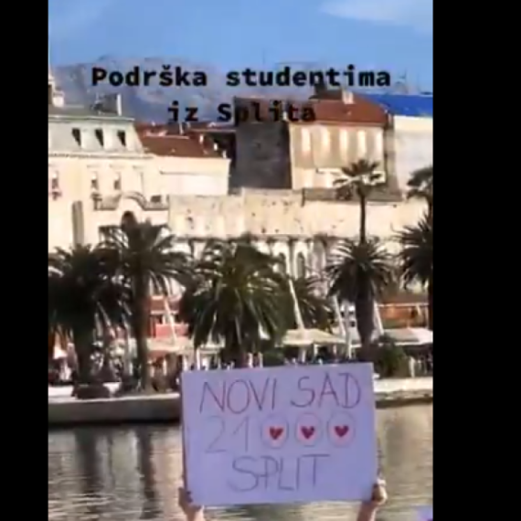 Hrvati podržavali blokadere, isti oni koji u glas pevaju "Za dom spremni" i slave ubijanje Srba VIDEO