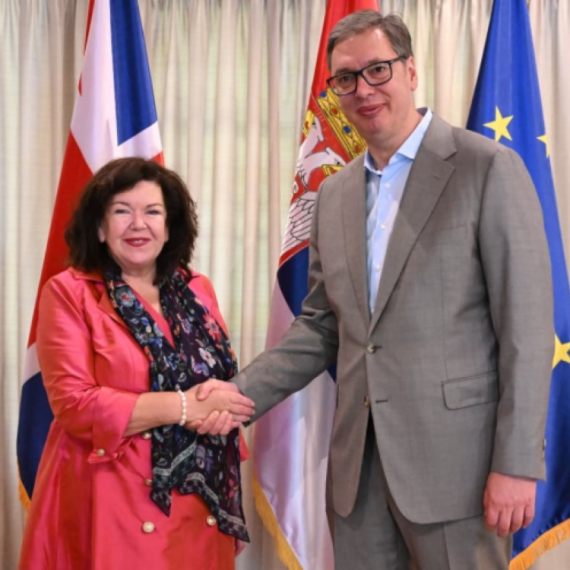 Karen Pirs i predsednik Vučić razgovarali o dijalogu Begrada i Prištine i BiH