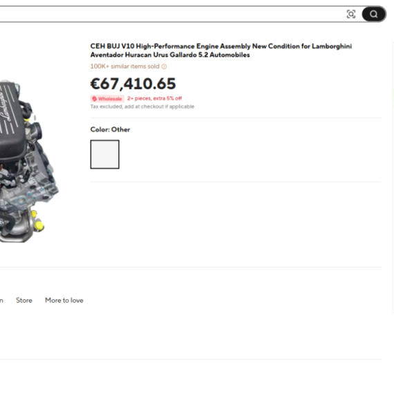Velika prevara? Na oglasima Lamborghini motor za 67.000 evra