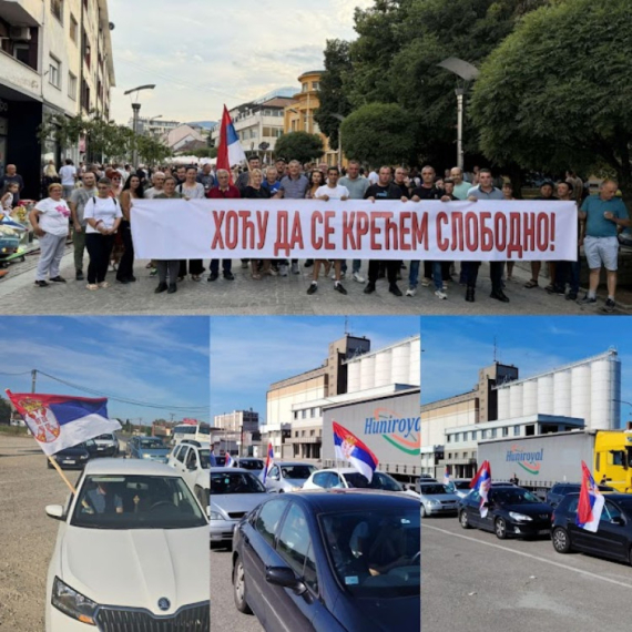 Građani protiv blokada: Veliki broj ljudi okupio se u Boru, Loznici, Kanjiži; "Hoću da radim" FOTO/VIDEO