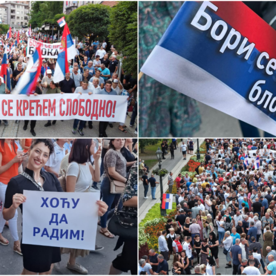 Građani protiv blokada okupljaju se u 80 mesta: "Nećemo da trpimo teror; Vratite mi moju Srbiju"