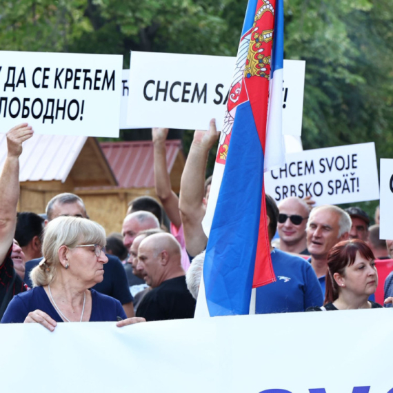 Mediji: Narod protiv blokada VIDEO