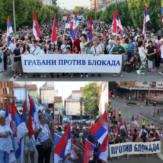 GRAĐANI PROTIV BLOKADA: Veliki broj ljudi okupio se u gradovima širom Srbije; Hoće stabilnost i mir FOTO/VIDEO