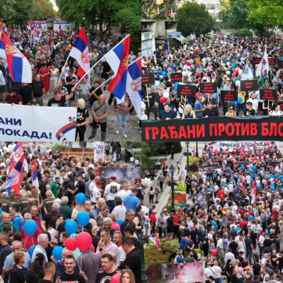 Građani se okupili širom Srbije; Vijorile se trobojke; Zrenjanin, Subotica, Bor, Negotin, Vranje... FOTO/VIDEO