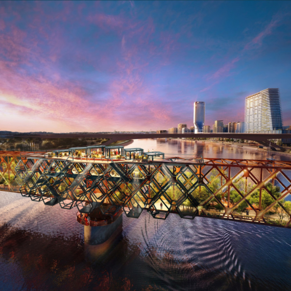 Work has begun on Belgrade's oldest bridge