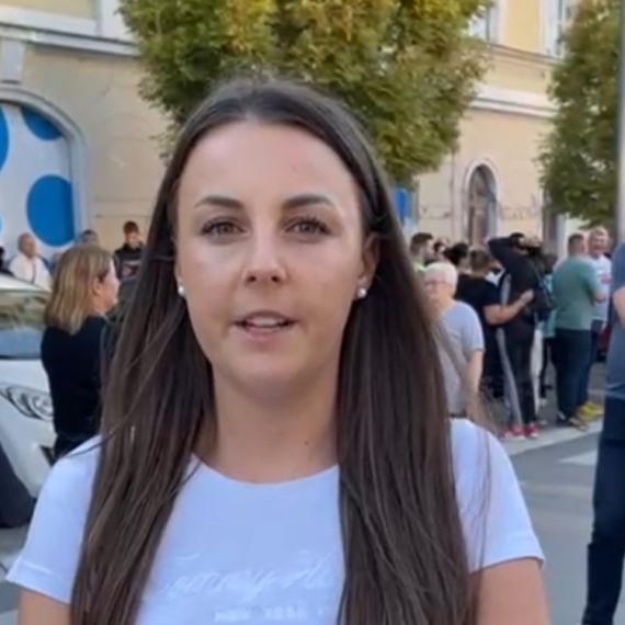 Jaka poruka iz Zrenjanina: Stop blokadama! Želimo da Srbija napreduje VIDEO