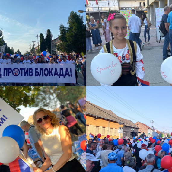 Najveći skup; Srbija ustala protiv blokada; Građani se okupljaju u 120 mesta; Voždovac, Kraljevo... FOTO/VIDEO