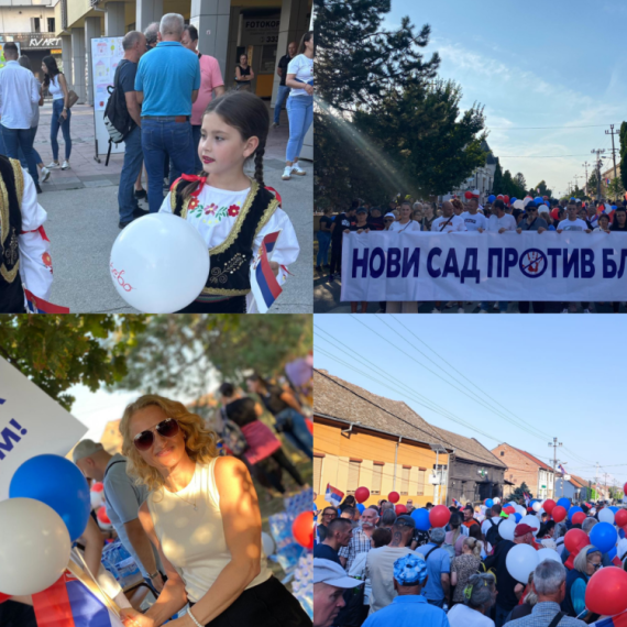 Najveći skup; Srbija ustala protiv blokada; Građani se okupljaju u 120 mesta; Voždovac, Kraljevo... FOTO/VIDEO