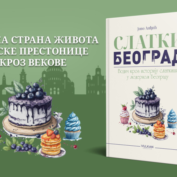 Knjiga o slatkim tragovima kroz vreme: "Slatki Beograd: Vodič kroz istoriju slatkiša u modernom Beogradu"