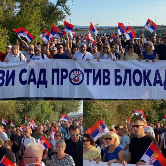 Građani Novog Sada rekli "ne" blokadama: Narod hoće mir VIDEO